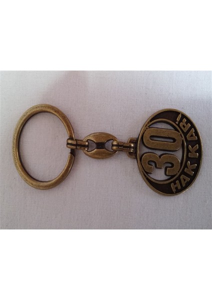 Demir İl Anahtarlığı