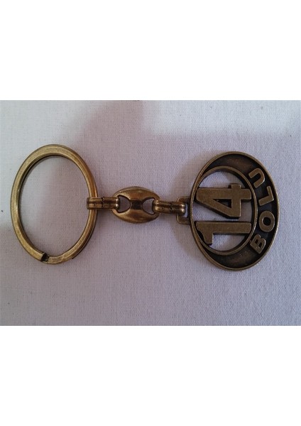 Demir İl Anahtarlığı