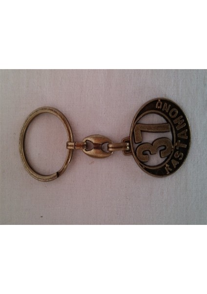 Demir İl Anahtarlığı