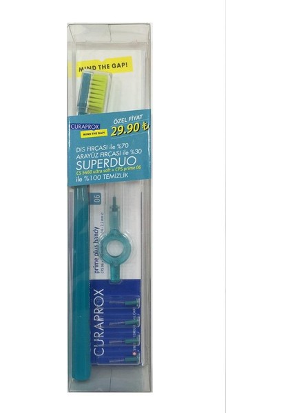 Superduo 06 Arayüz + 5460 Diş Fırçası Özel Paket