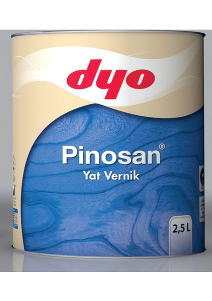Pinosan Yat Verniği Parlak 2,5Lt. Şeffaf