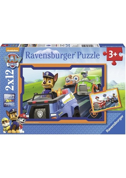 2x12 Parçalı Puzzle Paw Patrol im Einsatz-075911