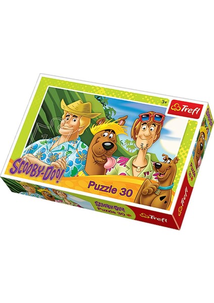 30 Parça Scooby Doo Çocuk Puzzle