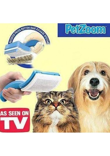 Pet Zoom Kedi Köpek Tarağı