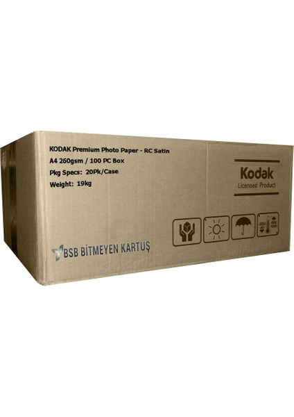 Ultra Premium Satin,Mat A4 260gr 1 Koli 20 Paket