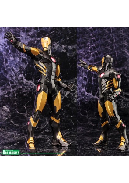 Kotobukiya Marvel Comics: Iron Man Avengers Now Artfx+ Black Statue 1/10