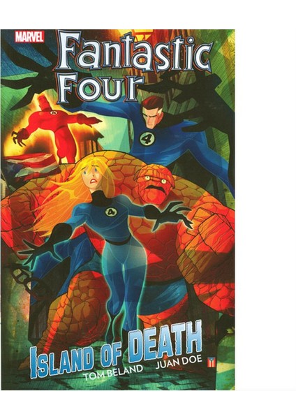 Comics Fantastic Four Island Of Death Tp