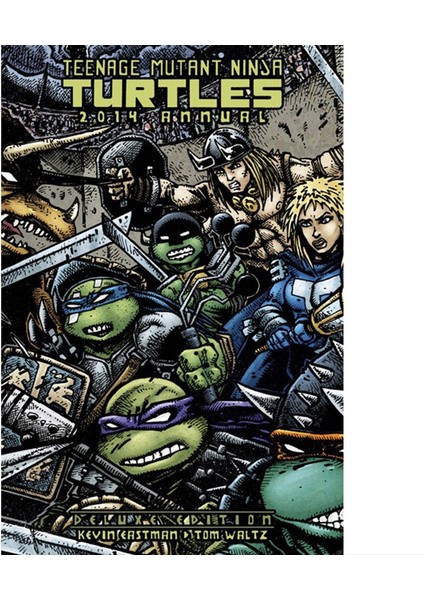 Tmnt 2014 Annual Dlx Ed Hc