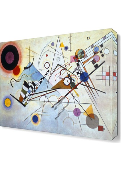 Vasily Kandinsky Composition 8 Tablo 90x90 cm