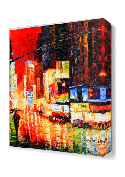 Ilık Yağmur Canvas Tablo 45x30 cm