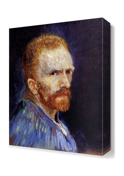Van Gogh Portre Canvas Tablo 45x30 cm