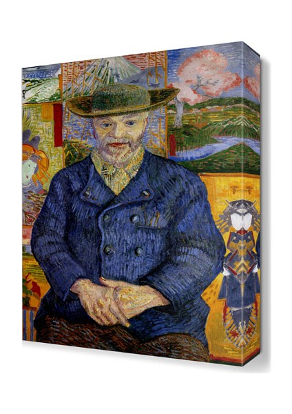 Van Gogh Père Tanguy Canvas Tablo 105x70 cm