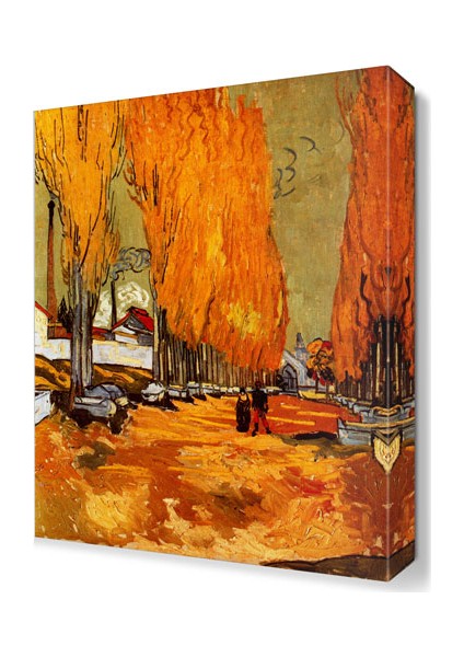 Büyük Ağaçlar Canvas Tablo 45x30 cm