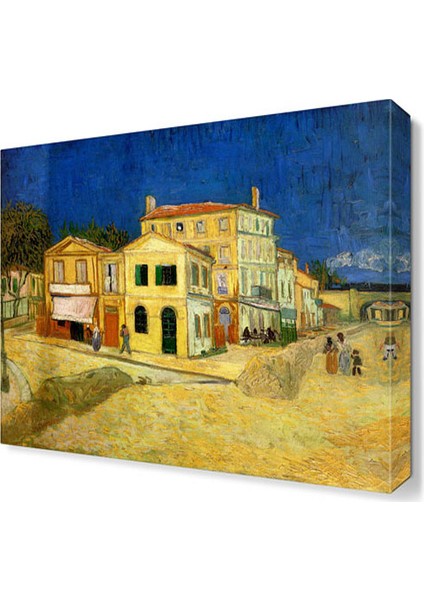 Sokak Canvas Tablo 40x40 cm