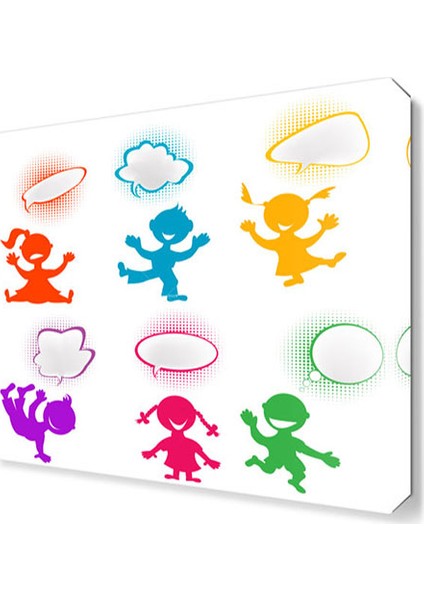 Yaramazlar Canvas Tablo 30x30 cm