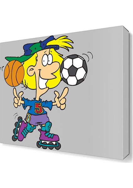 Yetenekli Canvas Tablo 30x30 cm