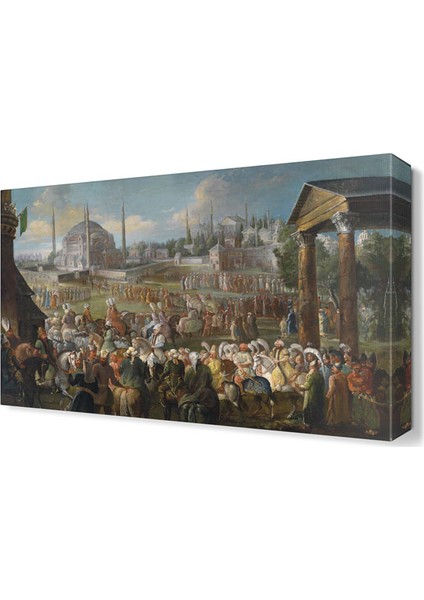 Jean Baptiste Osmanlı Canvas Tablo 45x30 cm