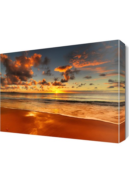 Güneşin Batışı Canvas Tablo 45x30 cm