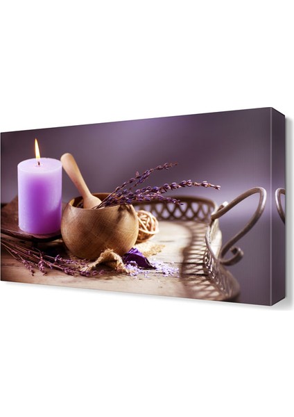 Mor Mum Canvas Tablo 45x30 cm