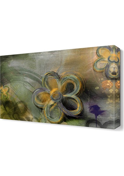 Yağlı Boya Çiçek Tablosu 45x30 cm