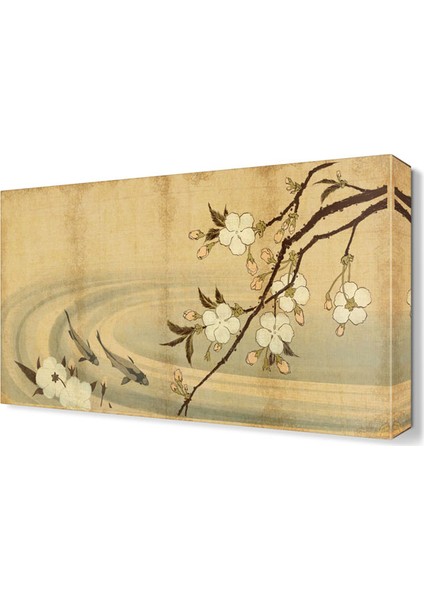 Suya Düşen Çiçek2 Tablosu 45x30 cm