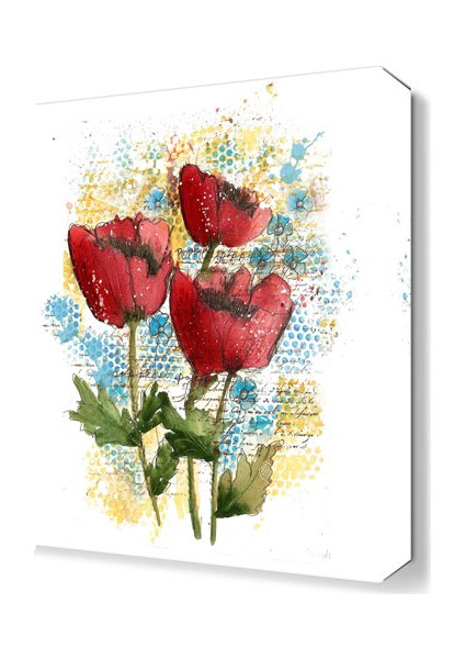 Gelincikler Tablosu 45x30 cm