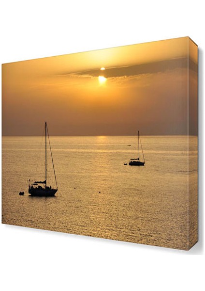 Dekoratif Deniz Tablosu 30x30 cm