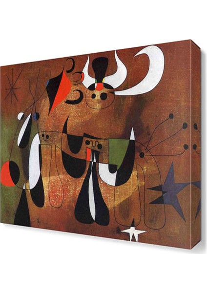 Dekoratif Şekiller5 Tablosu 40x40 cm