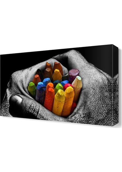 Pastel Boya Tablosu 45x30 cm