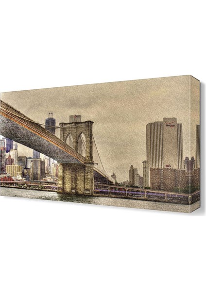 Köprü Dekoratif Tablo Tablosu 75x50 cm
