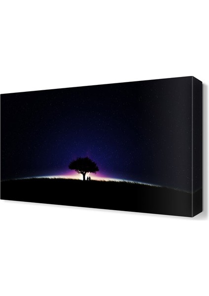 Gece Ağacı Tablosu 45x30 cm