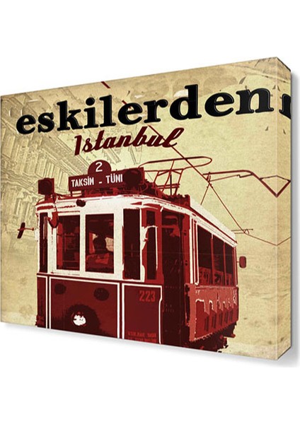 Eskilerden İstanbul Tablosu 45x30 cm