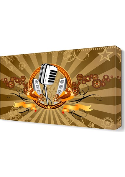 Mikrofon Tablosu 60x40 cm