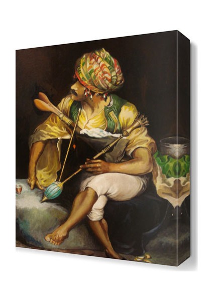 Yeniçeri Askeri Canvas Tablo 45x30 cm