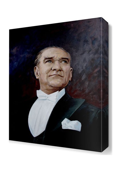 Atatürk Yağlı Boya Tablosu 45x30 cm