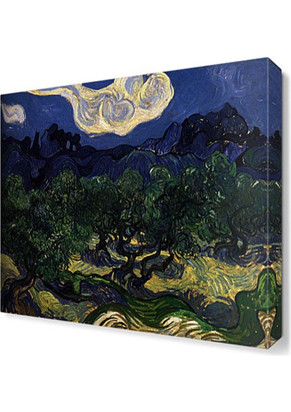 Karanlık Orman Tablosu 80x80 cm