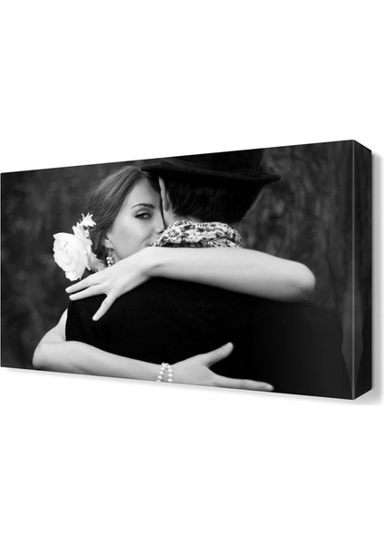 Mutlu Kadın Tablosu 90x60 cm