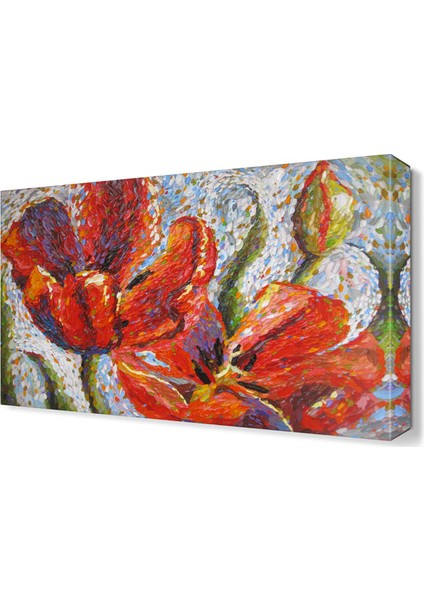 Gelincik Çiçek Tablosu 45x30 cm