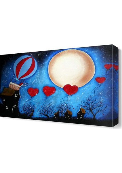 Aşk Balonları Tablosu 45x30 cm