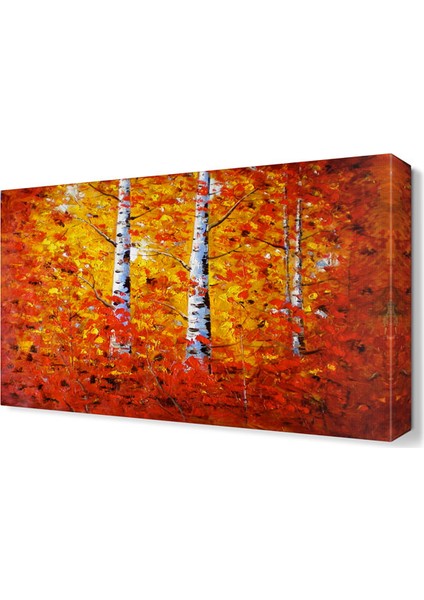 Yapraklar Arasında Tablosu 60x40 cm