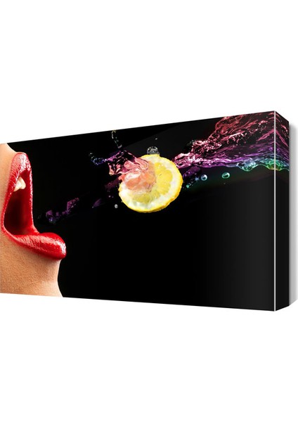 Atıştırma Canvas Tablo 120x80 cm