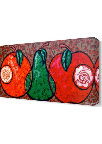 Elma Armut Tablosu 45x30 cm