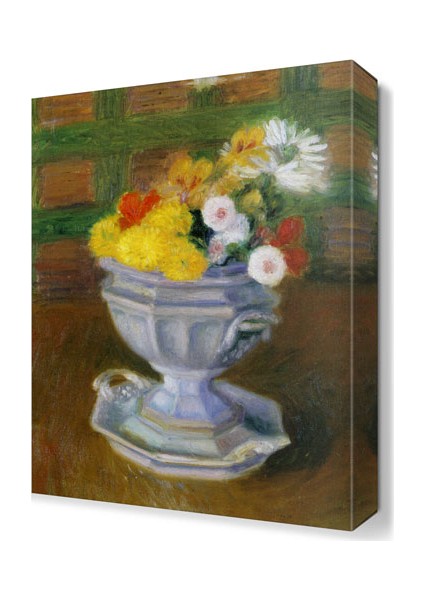 Bir Demet Papatya Tablosu 45x30 cm