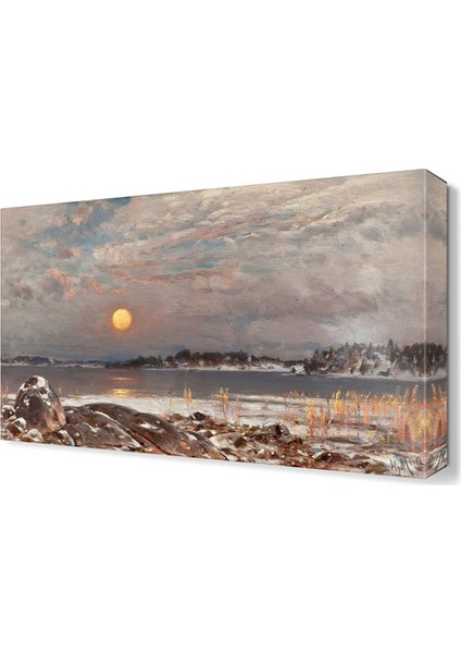 Bulutlu Hava Tablosu 45x30 cm