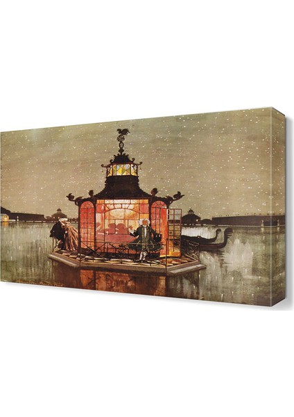 Alexander Benois Tablosu 60x40 cm