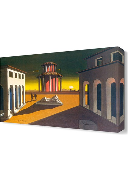 Giorgio De Chirico Tablosu 120x80 cm