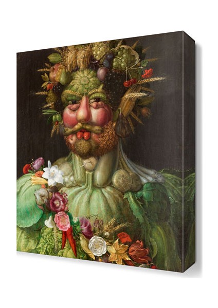 Giuseppe Arcimboldo Tablosu 90x60 cm