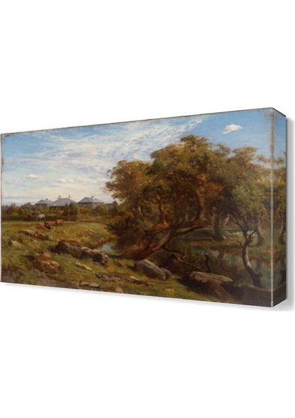 Louis Buvelot Tablosu 60x40 cm