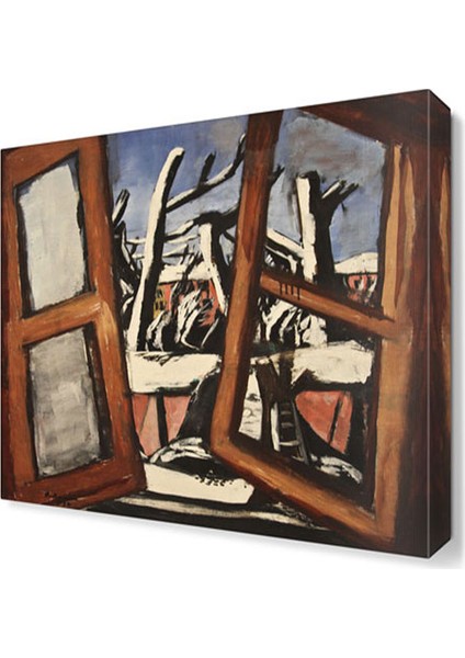 Max Beckmann Tablosu 40x40 cm