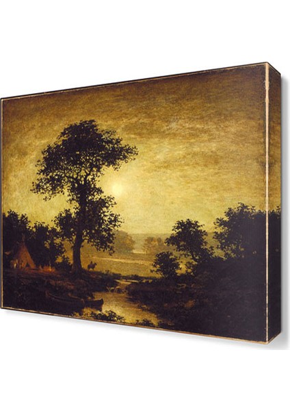 Ralp Albert Blakelock Tablosu 40x40 cm